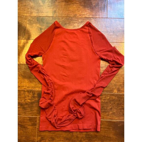 Intimately Free People Boho Fitted Long Sleeve Stretch Top Size XS/S - Picture 5 of 5